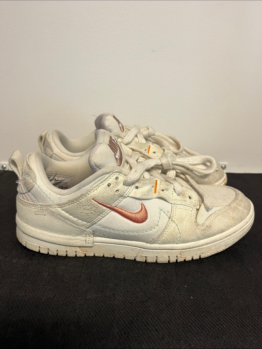 Nike Dunk Low Disrupt 2 sneakers "Pale Ivory" Size 6.5 Women's (B11)